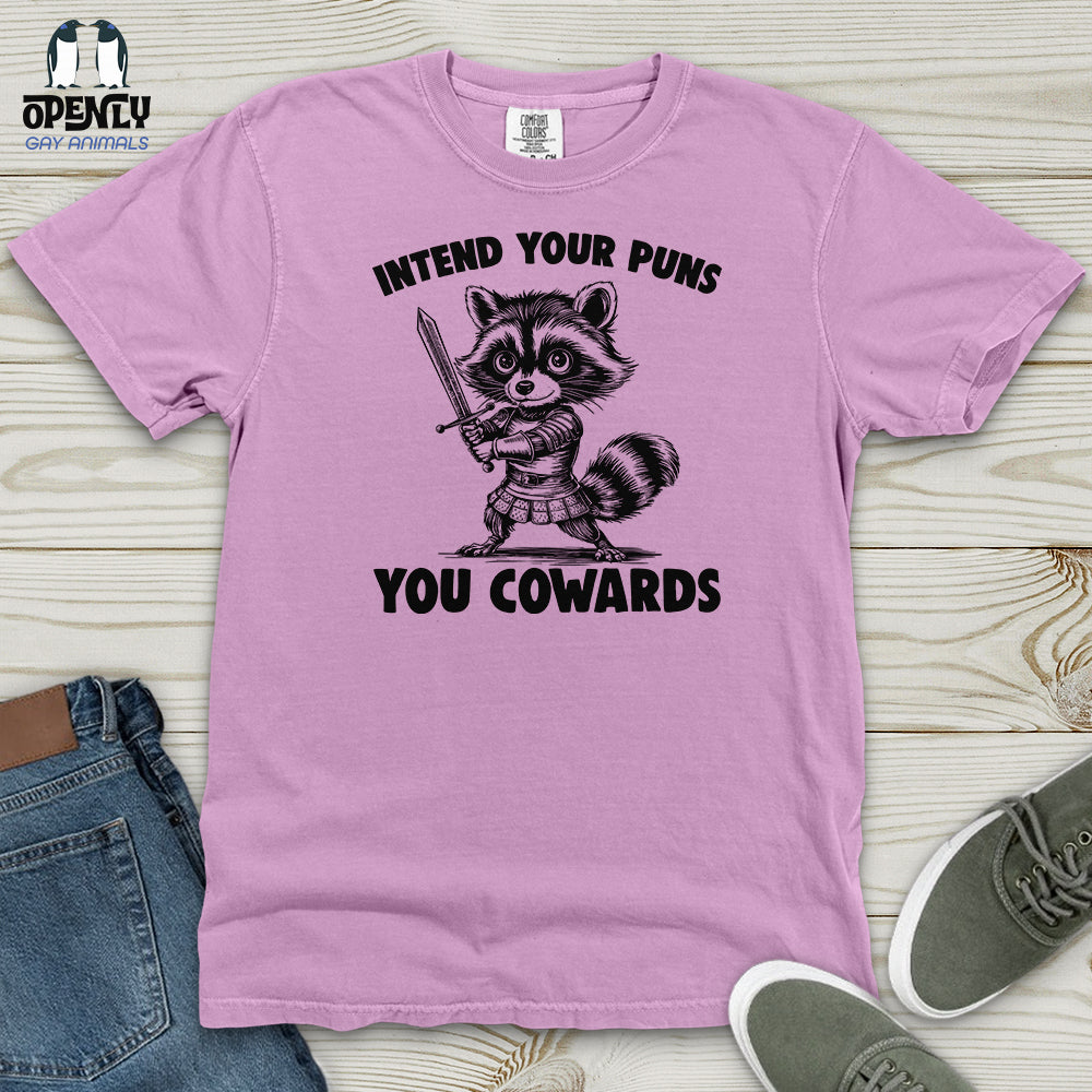 Intend Your Puns Heavy Cotton Comfort Colors Tee