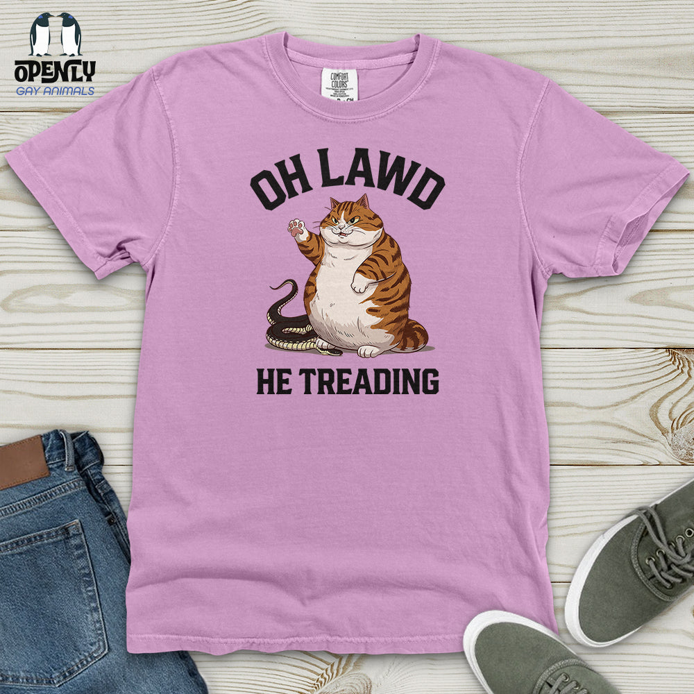 Oh Lawd He Treading Heavy Cotton Comfort Colors Tee