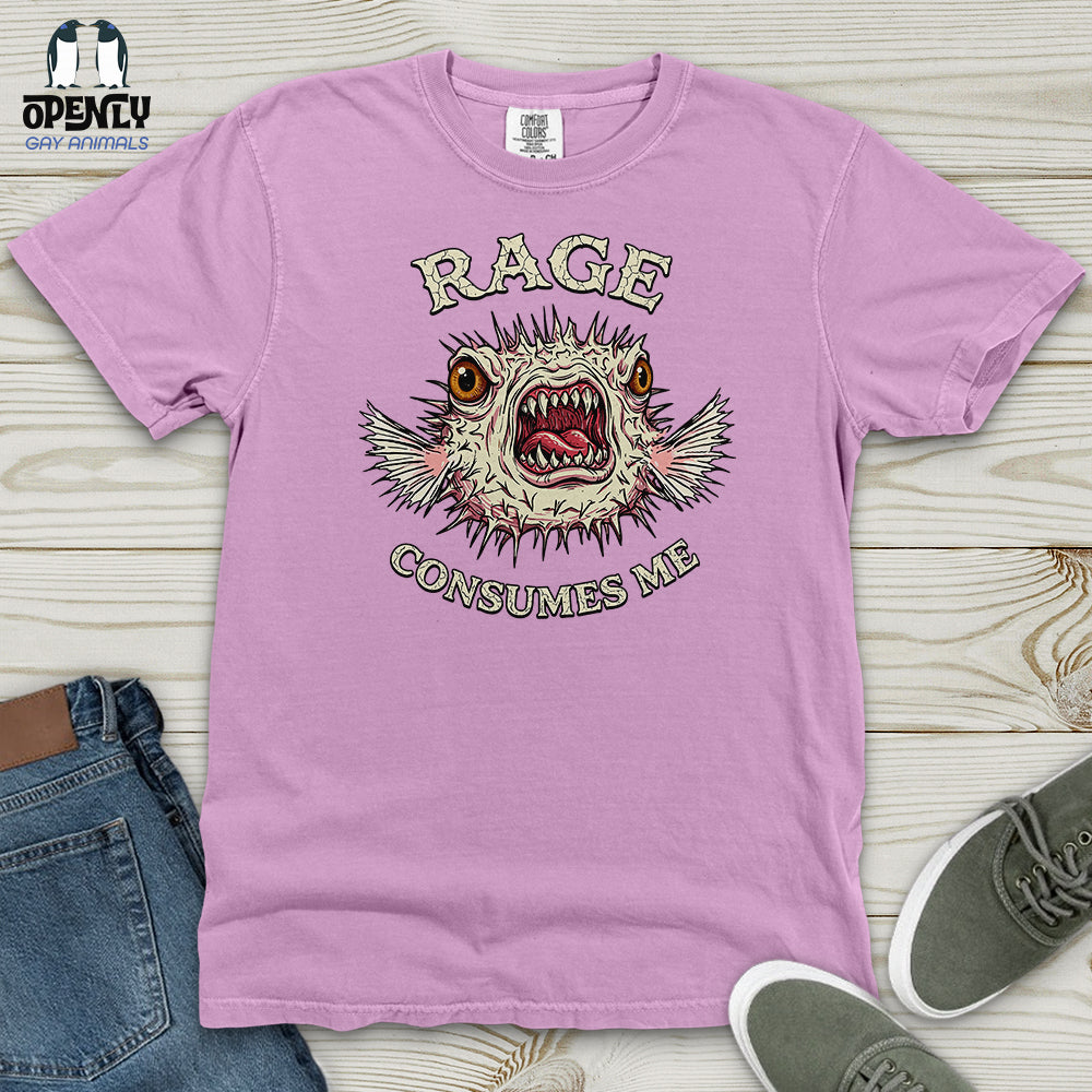 Rage Consumes Me Heavy Cotton Comfort Colors Tee