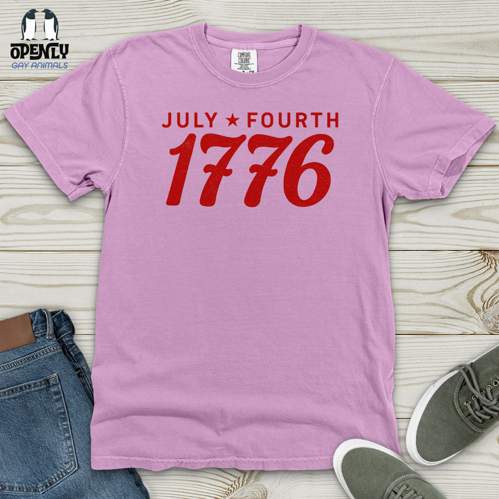 July Fourth 1776 Heavy Cotton Comfort Colors Tee