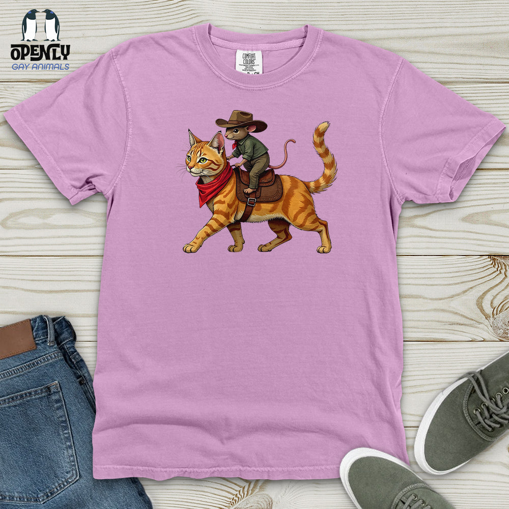 Sheriff Whiskers & the Saddle Mouse Heavy Cotton Comfort Colors Tee