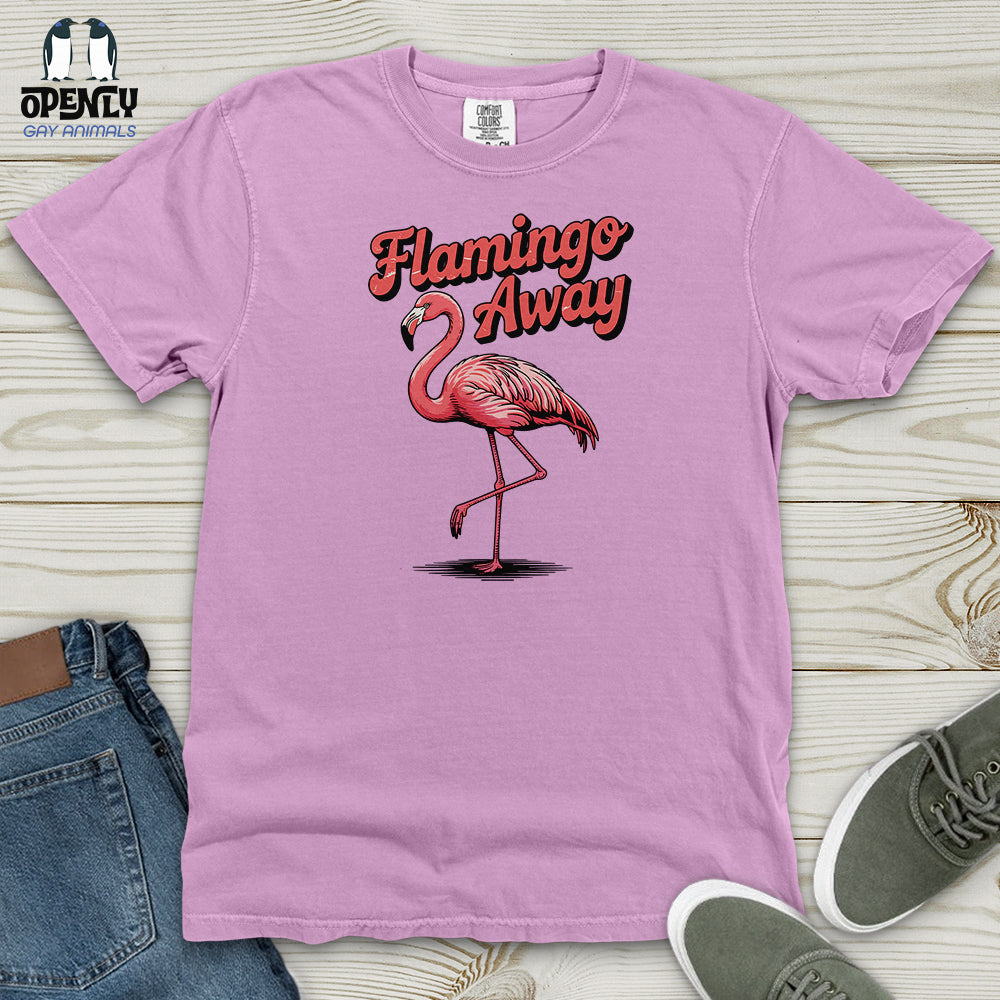 Flamingo Away Heavy Cotton Comfort Colors Tee