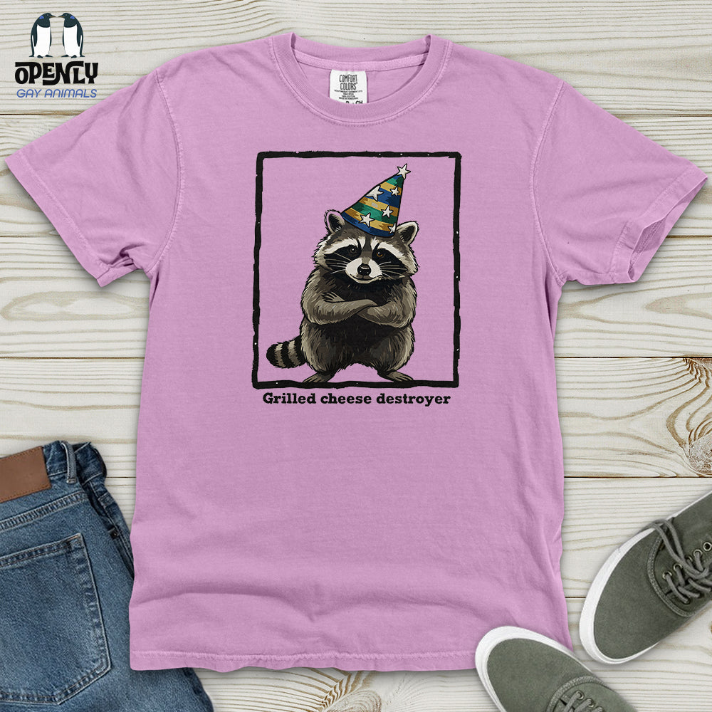 Grilled Cheese Destroyer Heavy Cotton Comfort Colors Tee