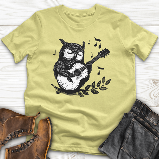 Owl Guitar Serenade Softstyle Tee