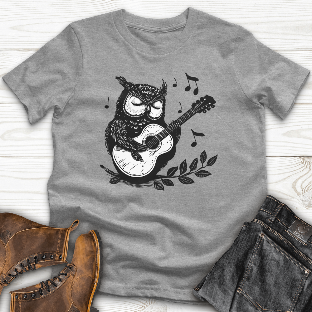 Owl Guitar Serenade Softstyle Tee