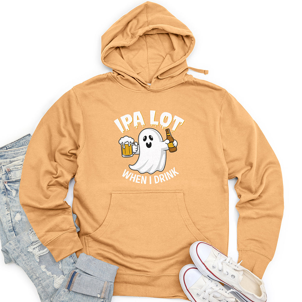 IPA Lot When I Drink Unisex Midweight Hoodie