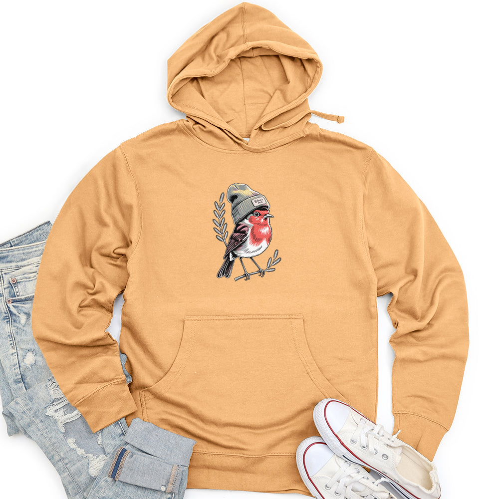 Robin Bird Unisex midweight hoodie