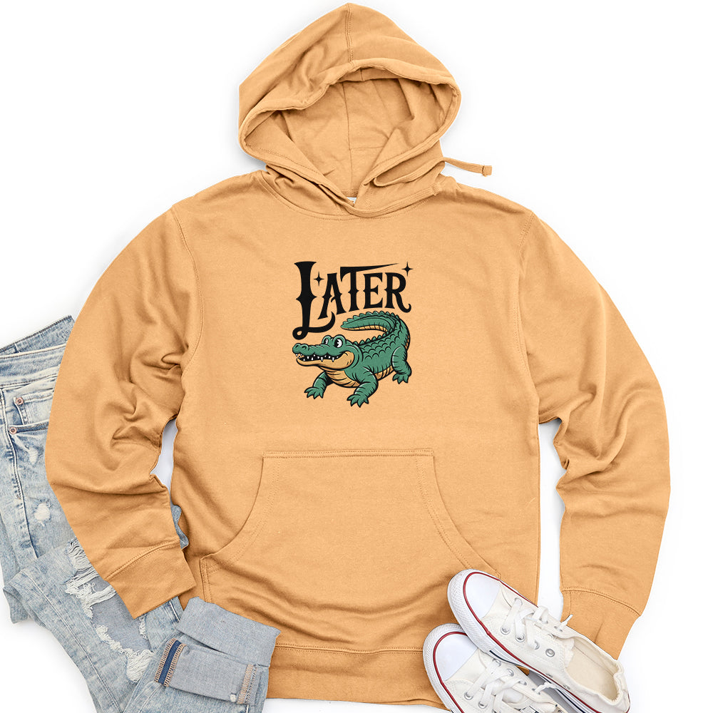 LATER Unisex midweight hoodie