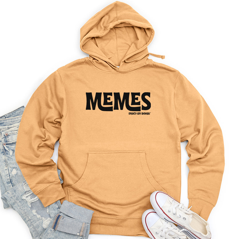 Memes -Black TM Unisex Midweight Hoodie