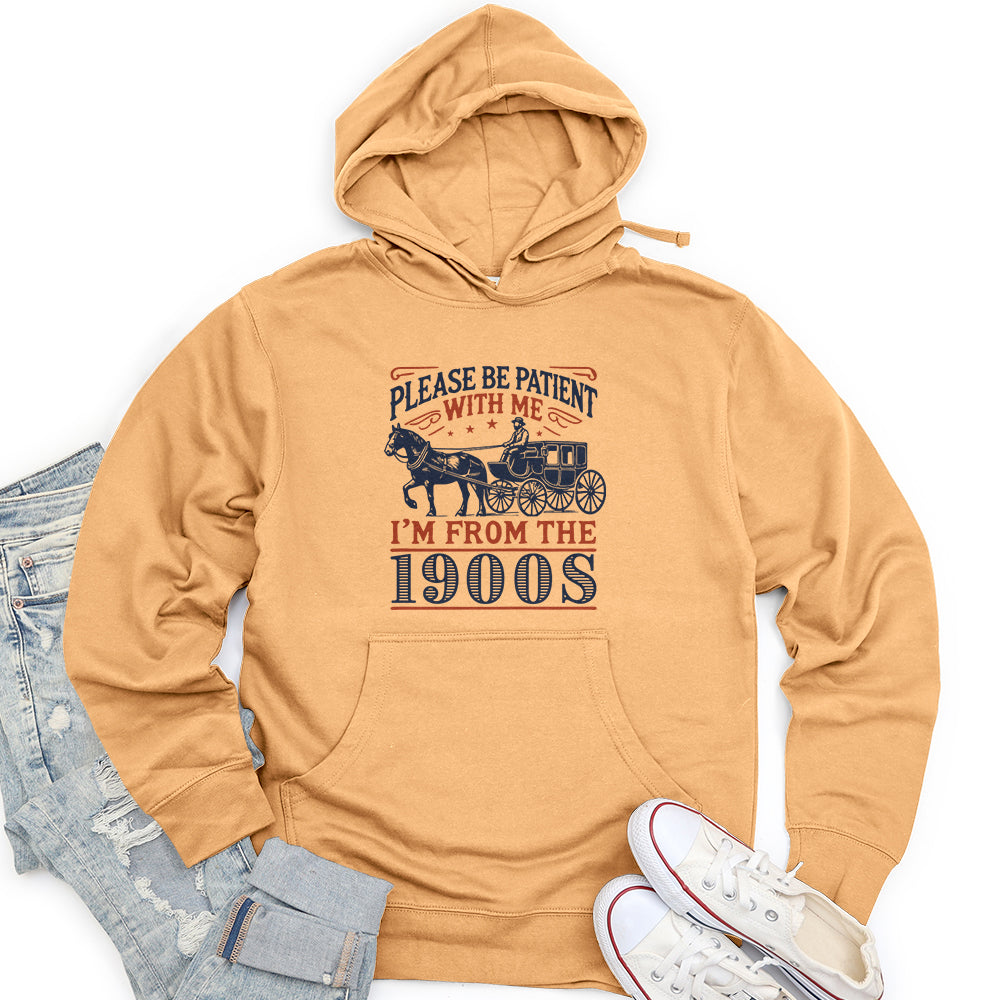 Please Be Patient With Me Unisex Midweight Hoodie