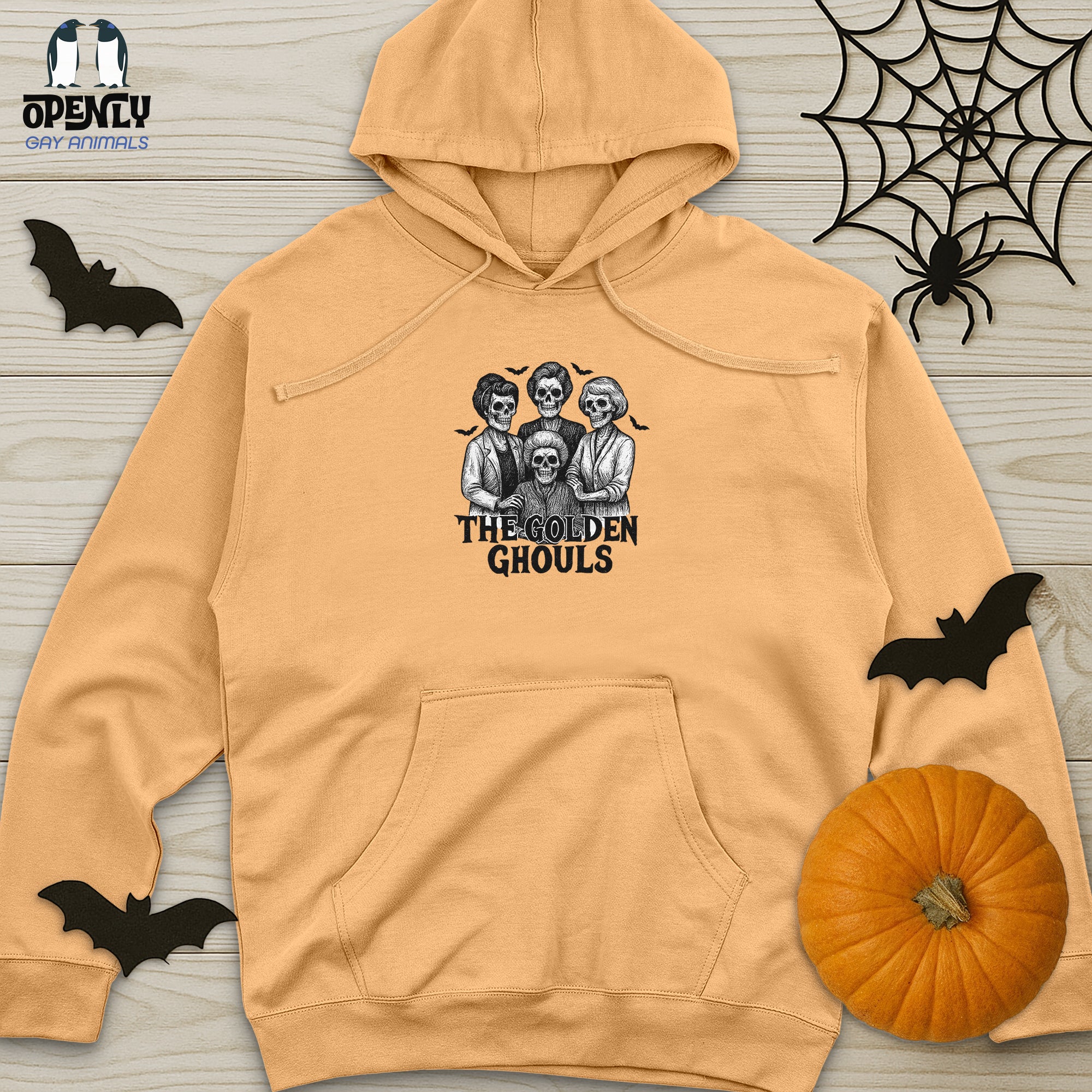 The Golden Ghouls Unisex midweight hoodie