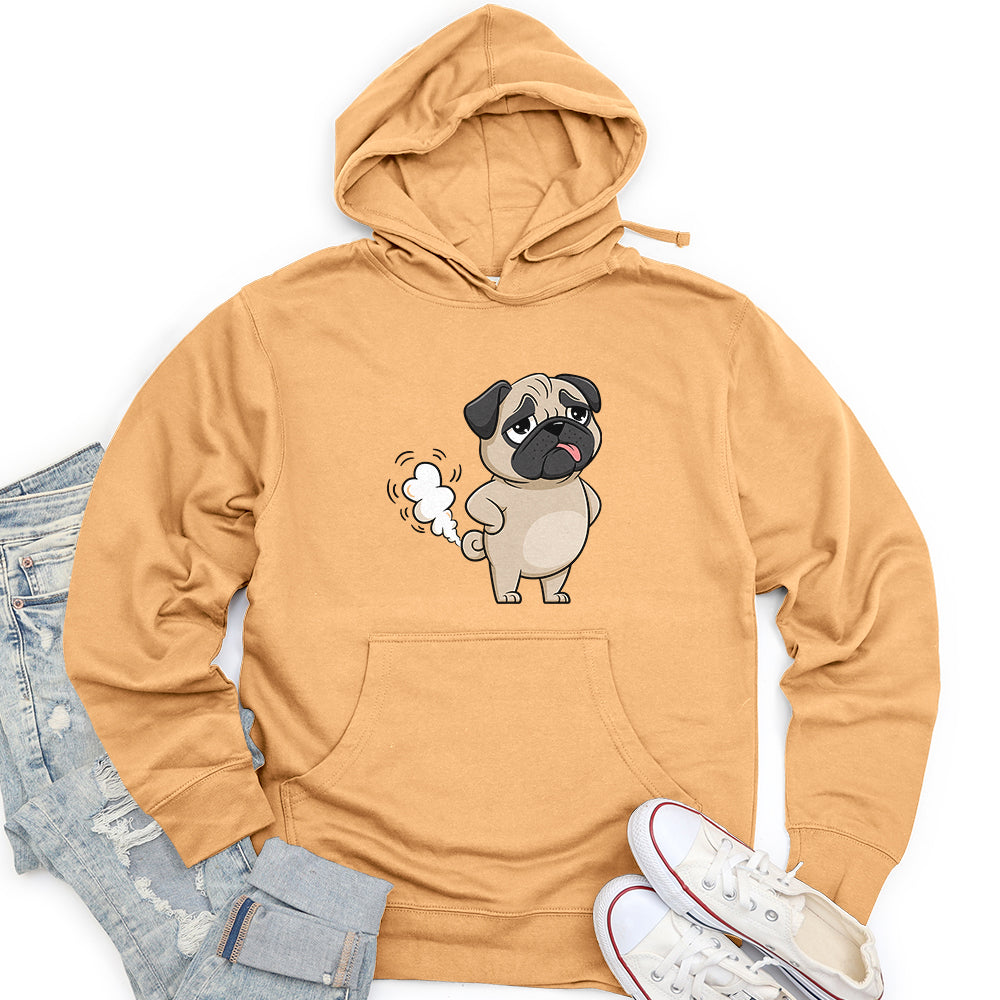 Farting Dog Unisex Midweight Hoodie