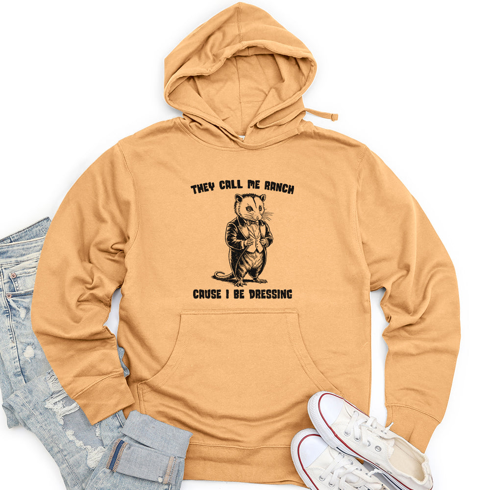 They Call Me Ranch Unisex midweight hoodie