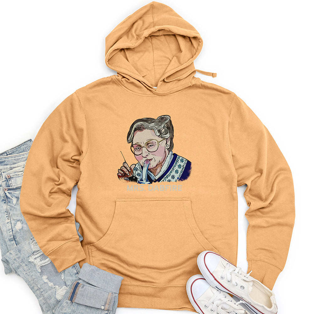 Mrs Dabfire Unisex Midweight Hoodie