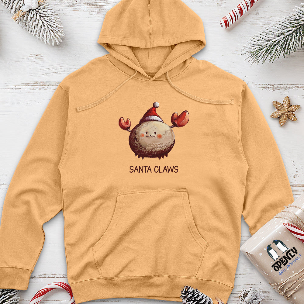Santa Claws Unisex Midweight Hoodie