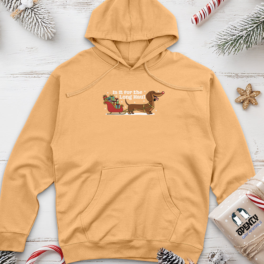 In It for the Long Haul Unisex Midweight Hoodie