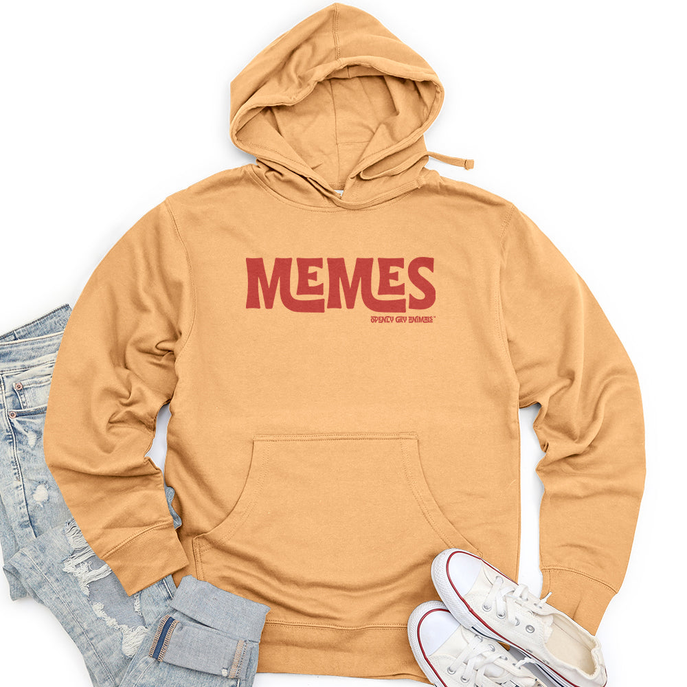 Memes -Red TM midweight hoodie