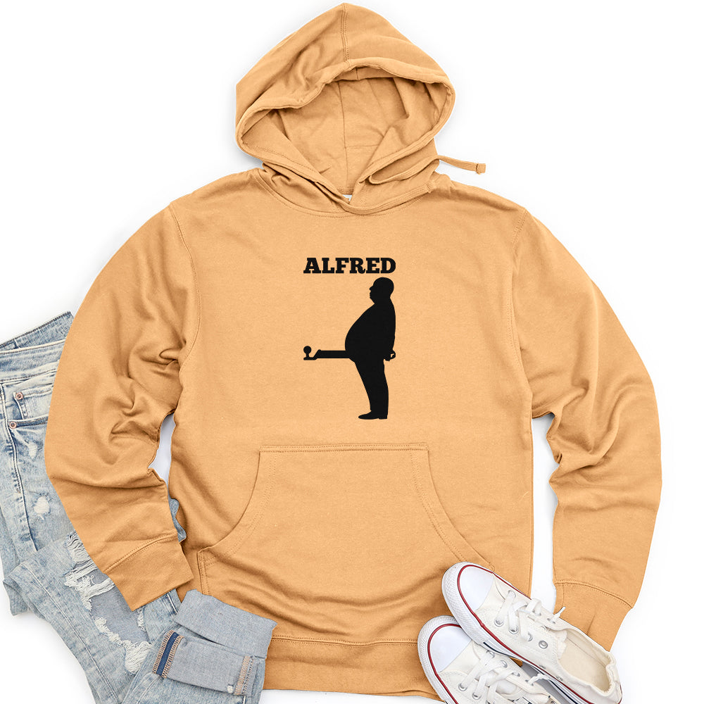 Alfred Unisex midweight hoodie