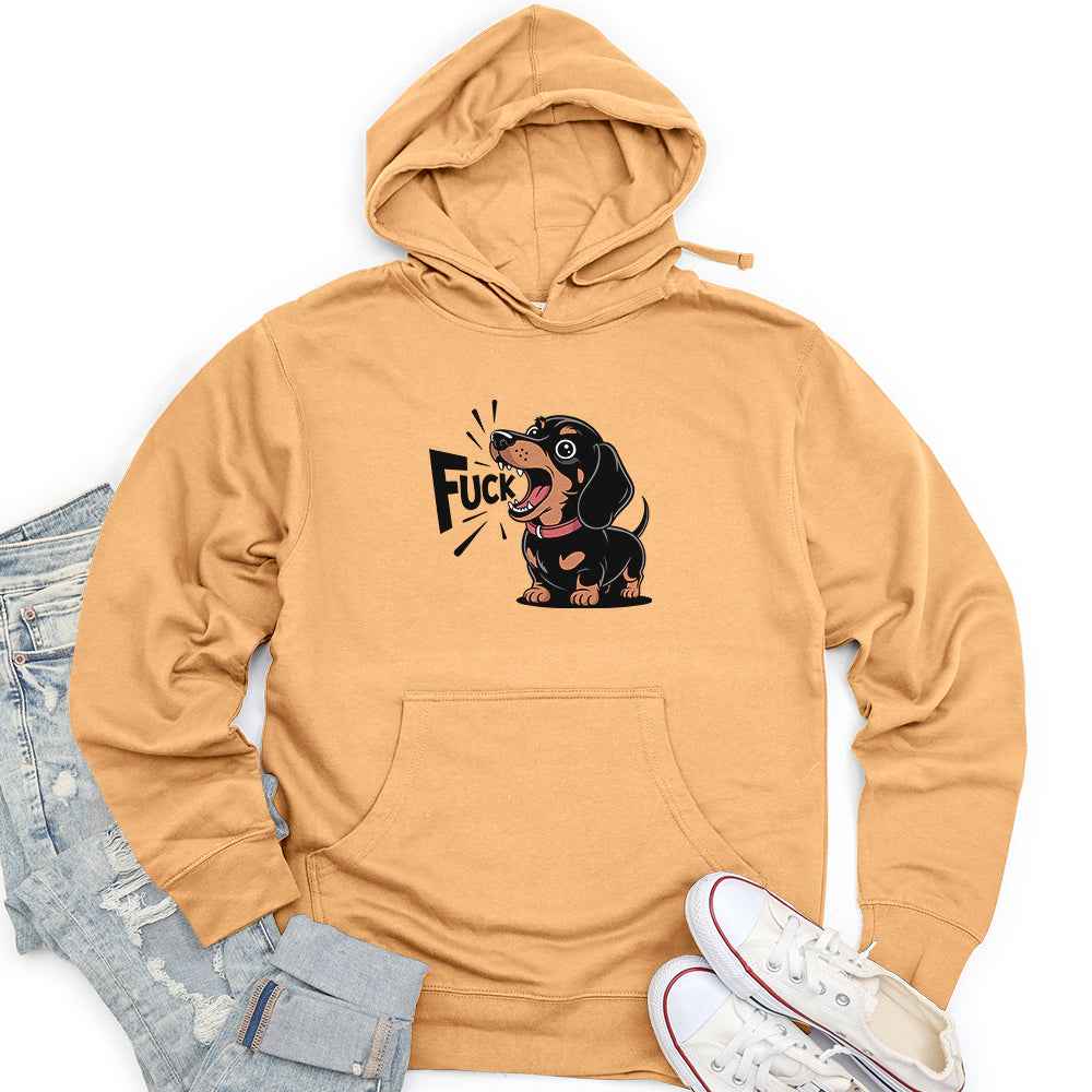 Funny Dachshund Sayings Unisex midweight hoodie