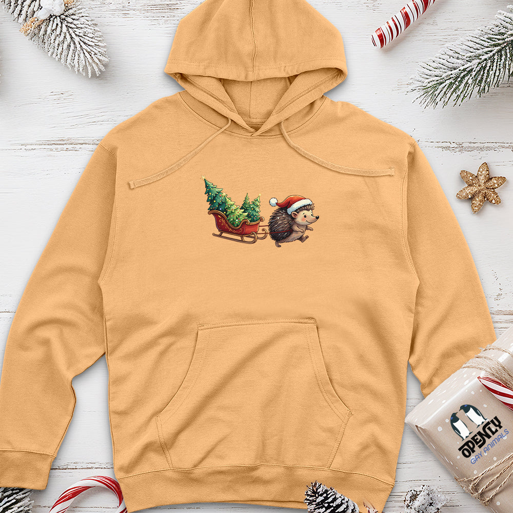 Hedgehog Unisex Midweight Hoodie