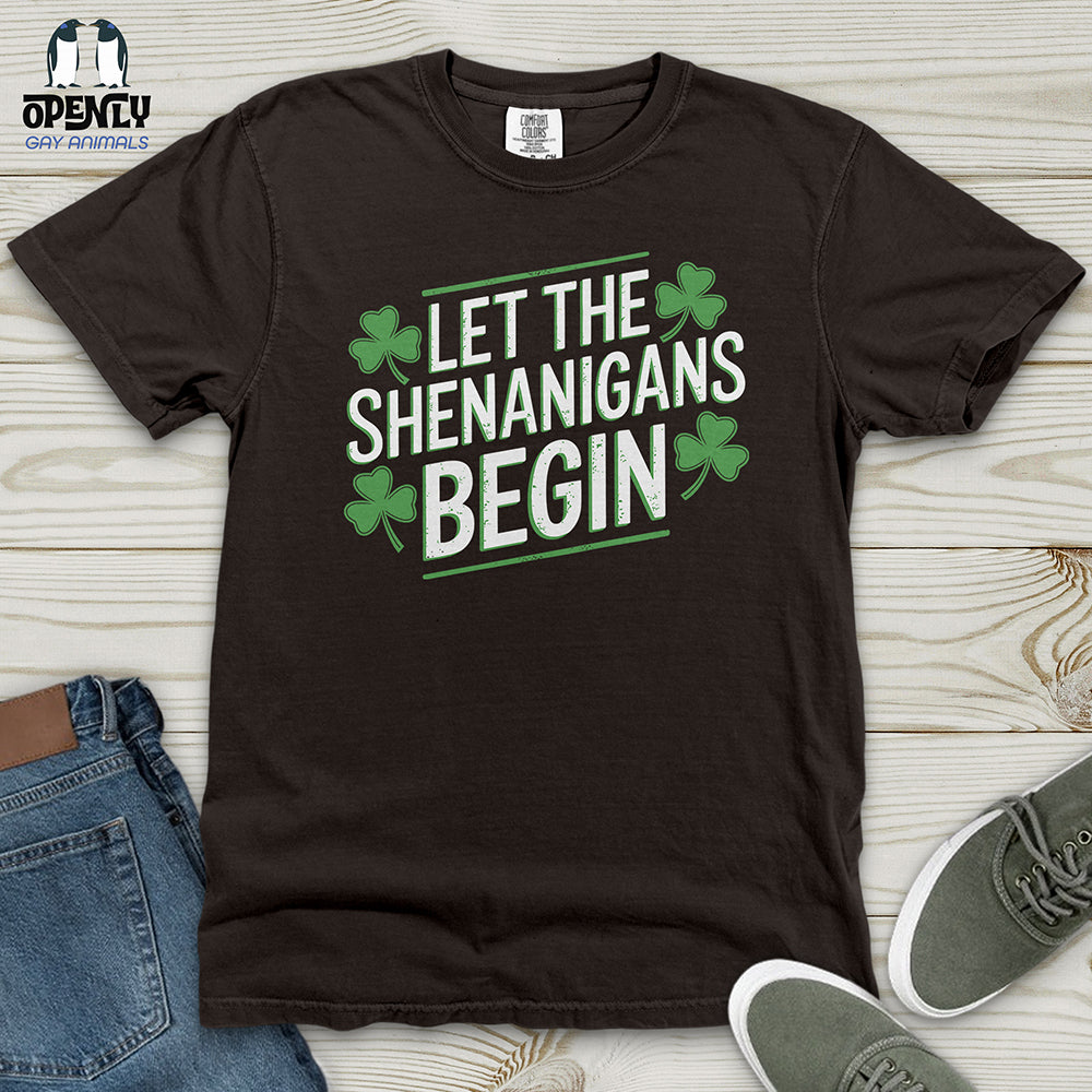 Let the Shenanigans Begin V2 Heavy Cotton Comfort Colors Tee