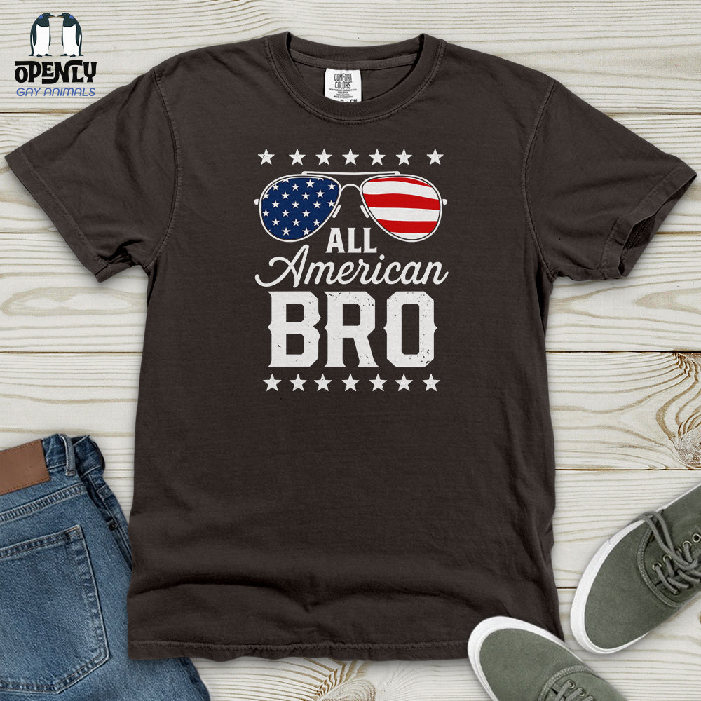 All American Bro Heavy Cotton Comfort Colors Tee