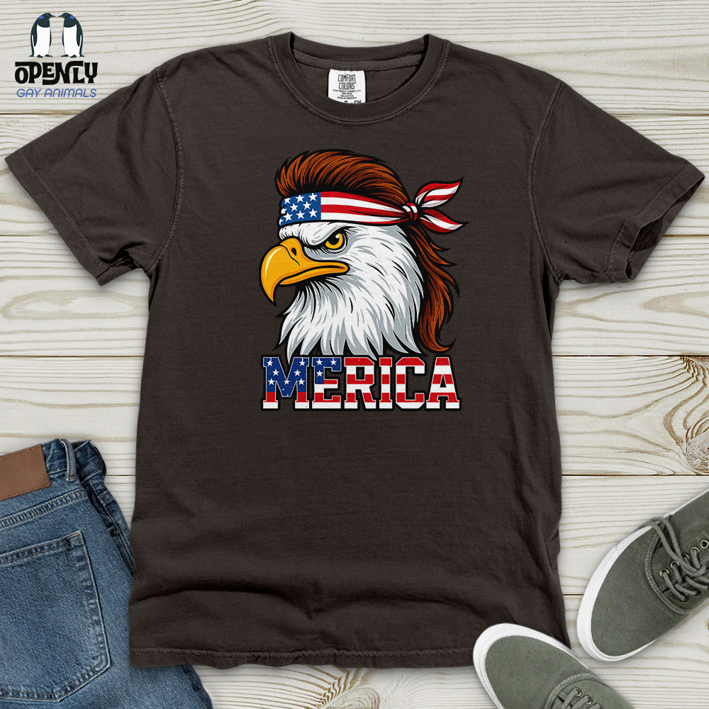 Merica Eagle Heavy Cotton Comfort Colors Tee