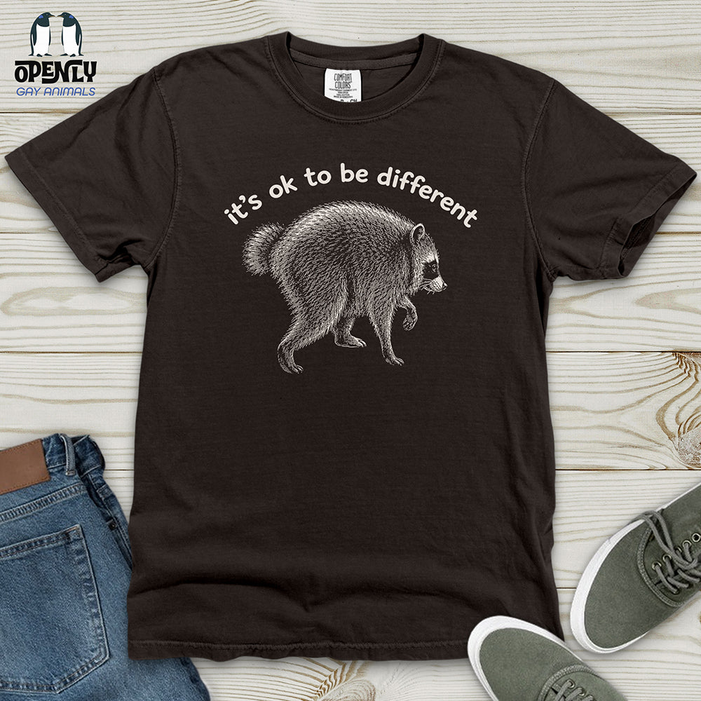 It's Ok to Be Different Heavy Cotton Comfort Colors Tee
