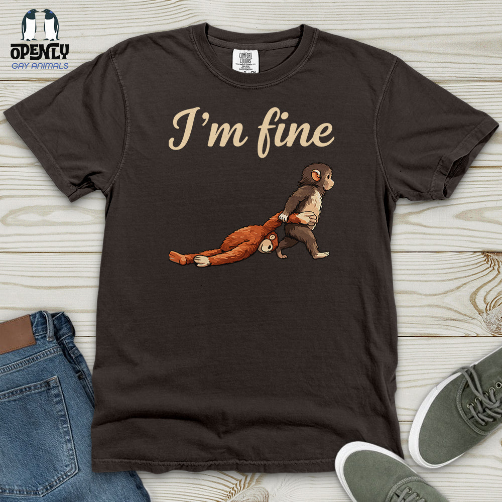 I'm Fine 04 Heavy Cotton Comfort Colors Tee