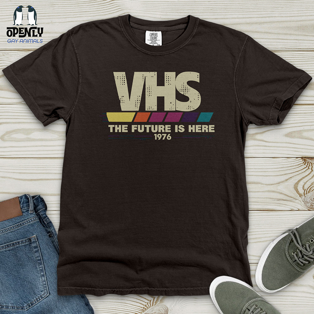 VHS the Future Is Here Heavy Cotton Comfort Colors Tee