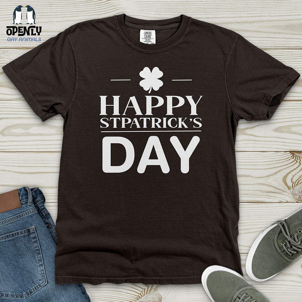 Happy Stpatrick's Day Heavy Cotton Comfort Colors Tee