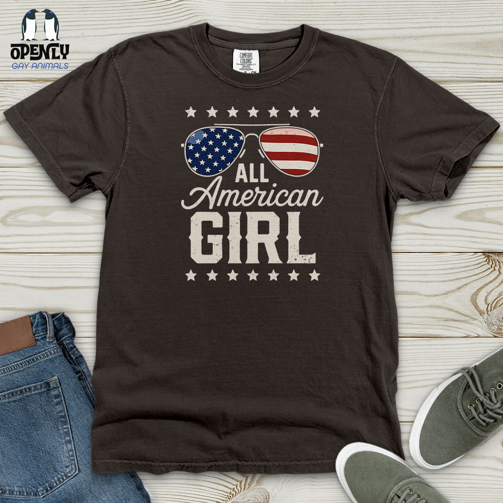 All American Girl Heavy Cotton Comfort Colors Tee