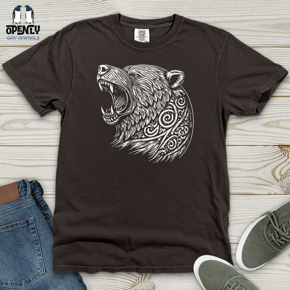 Back Off Bear Heavy Cotton Comfort Colors Tee