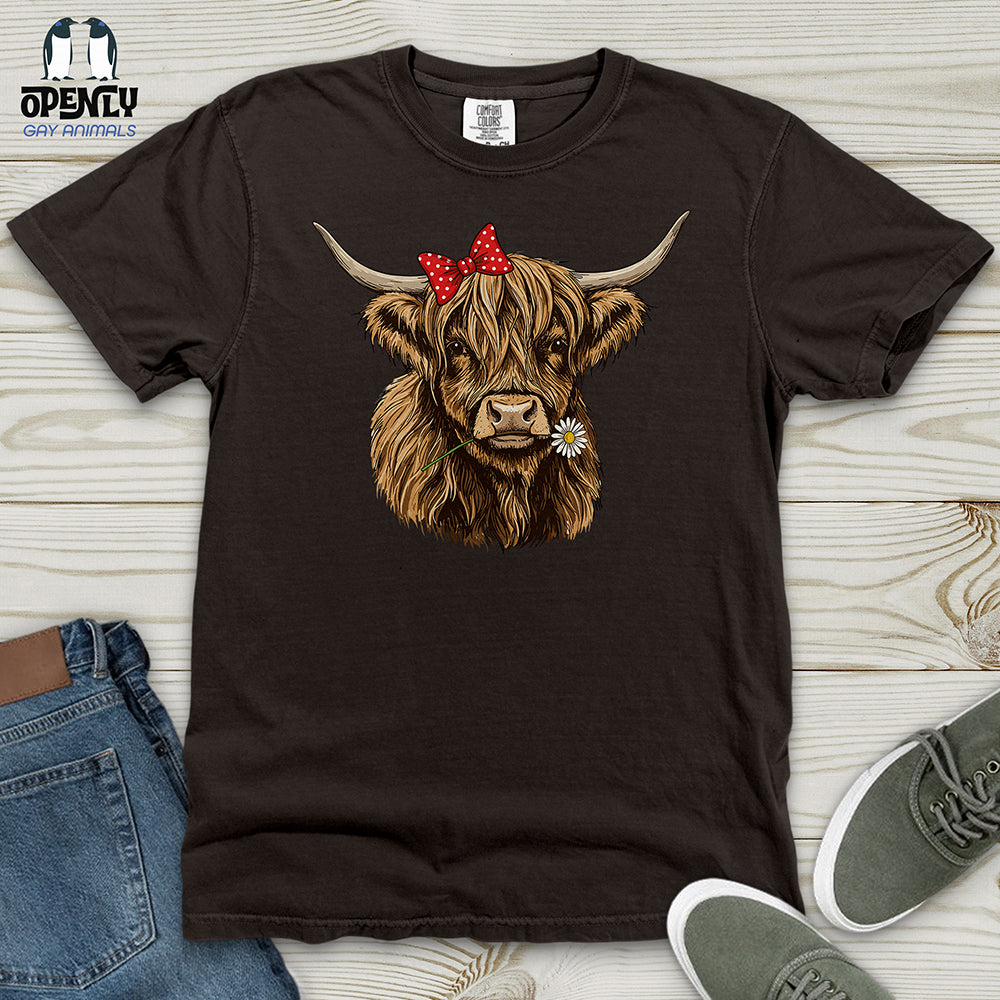 Fluffy Highlander Heavy Cotton Comfort Colors Tee