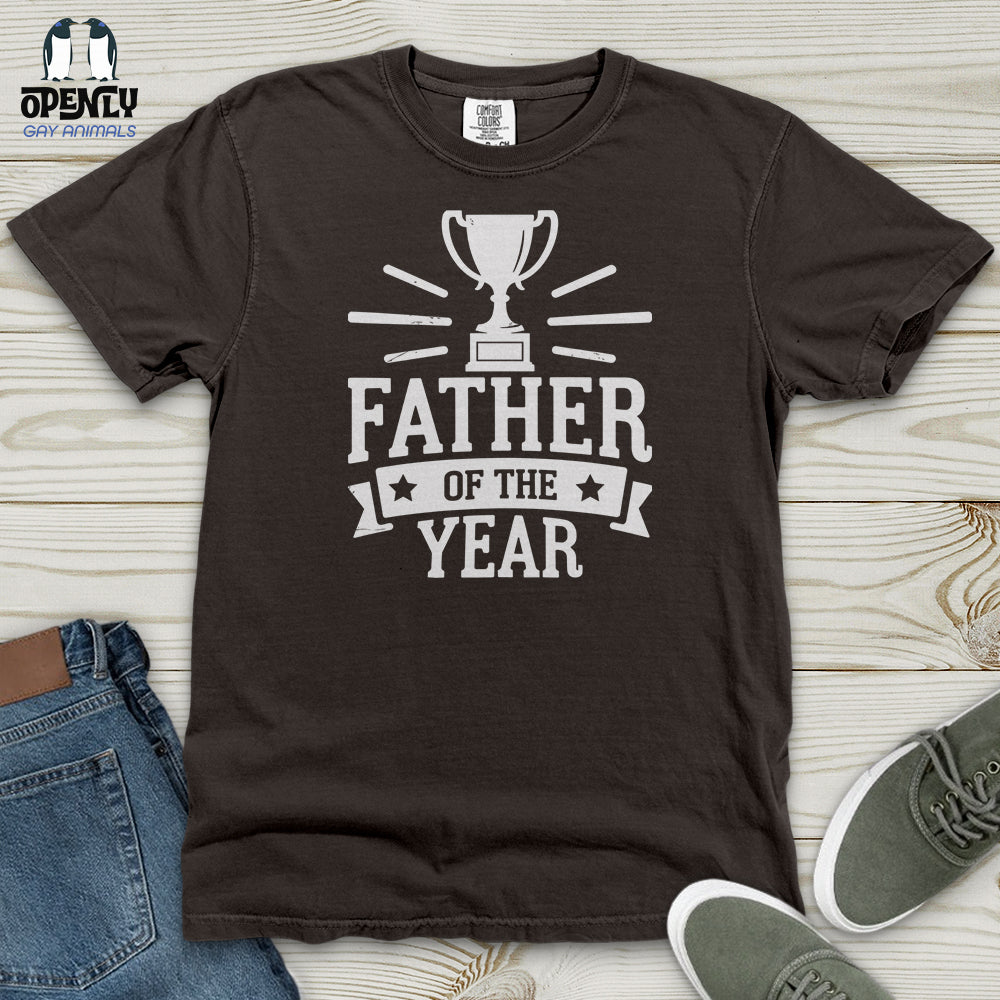 Father of the Year Heavy Cotton Comfort Colors Tee