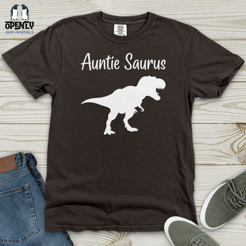 Auntie Saurus Heavy Cotton Comfort Colors Tee