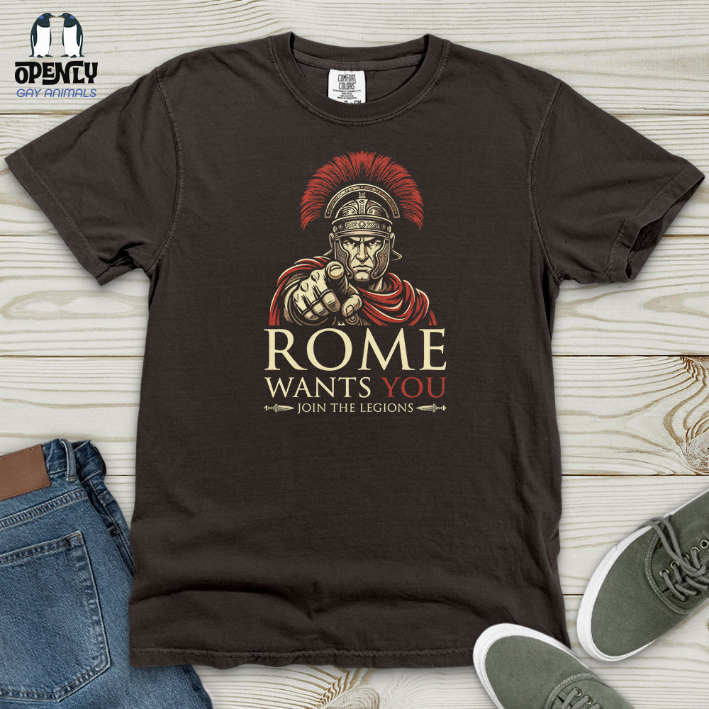Rome Want You Heavy Cotton Comfort Colors Tee