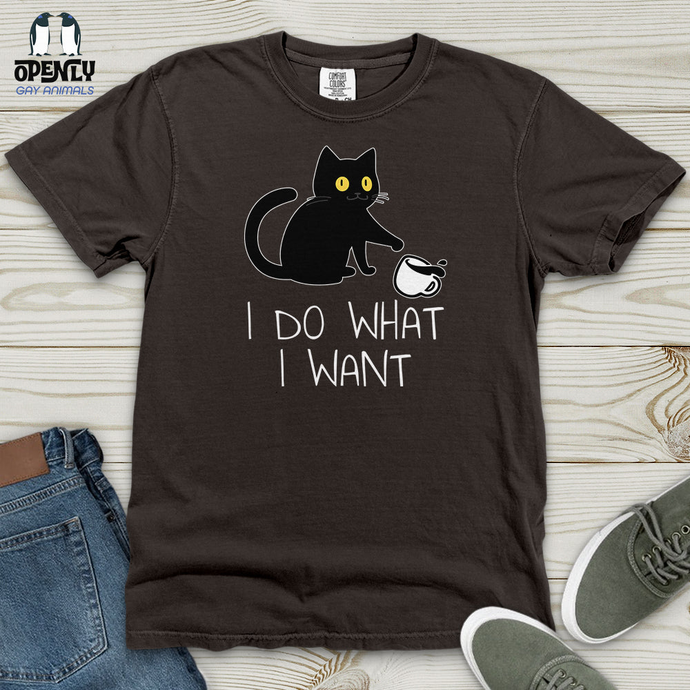 I Do What I Want Heavy Cotton Comfort Colors Tee