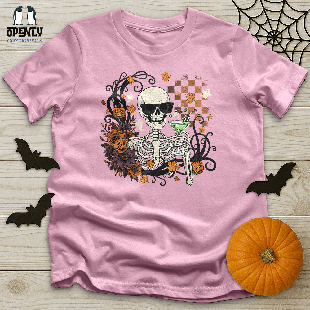 Skeleton Drink Wine Unisex T-Shirt