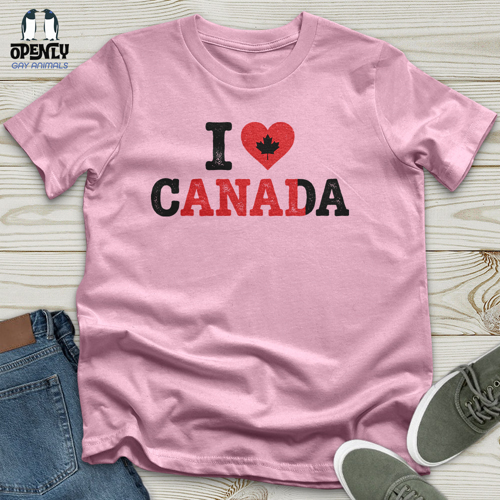 I Love Canada Unisex T-Shirt