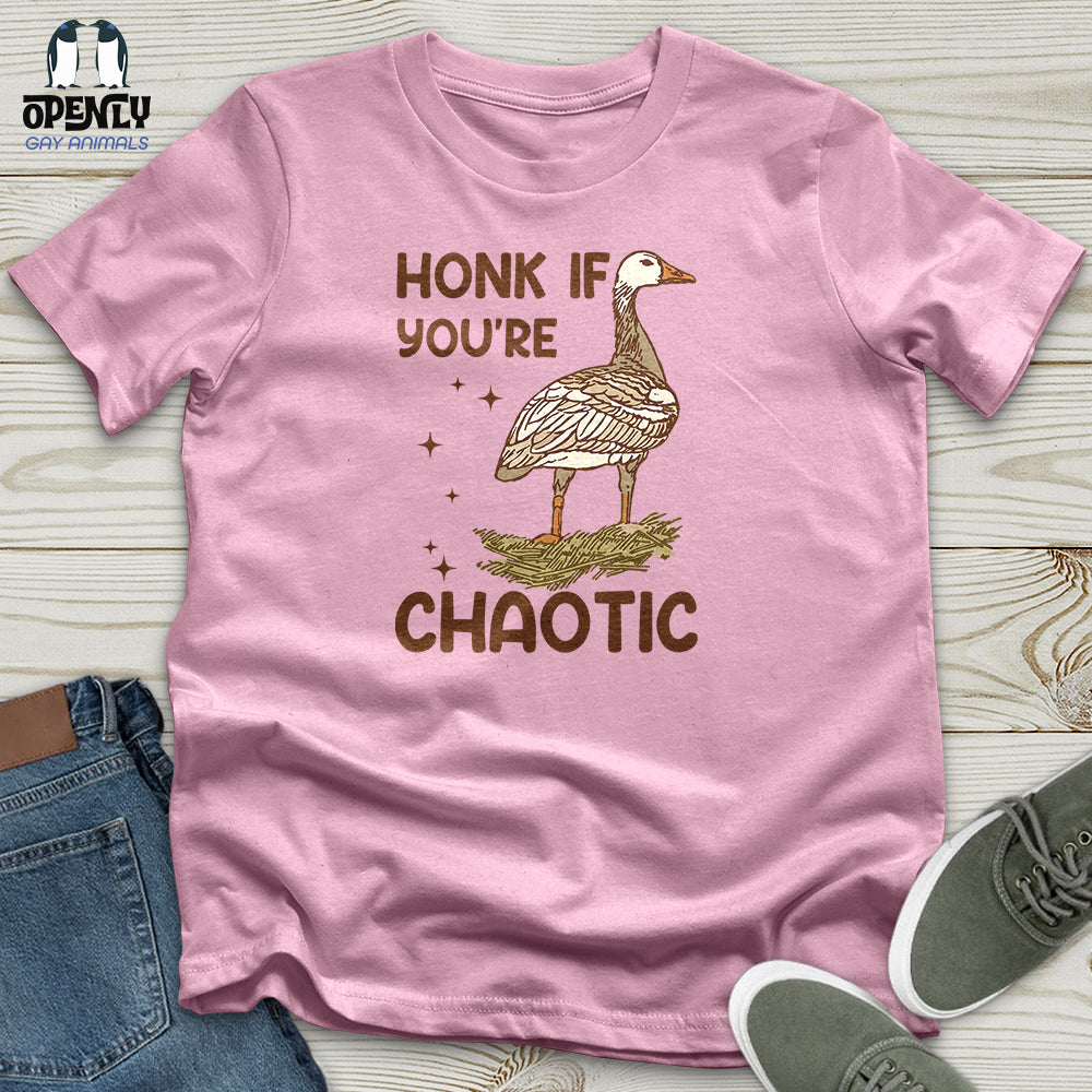Honk If You're Chaotic Unisex T-Shirt