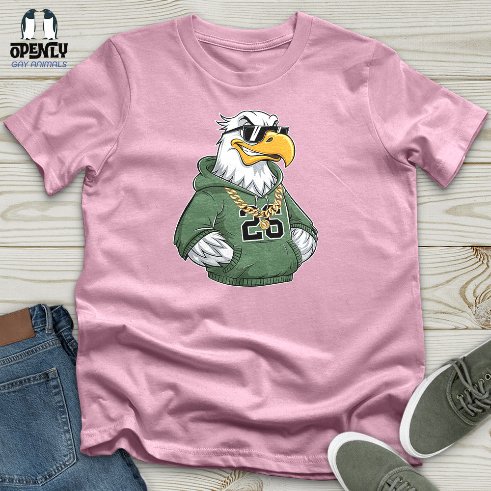 A Cool, Urban-Styled Eagle Unisex T-Shirt