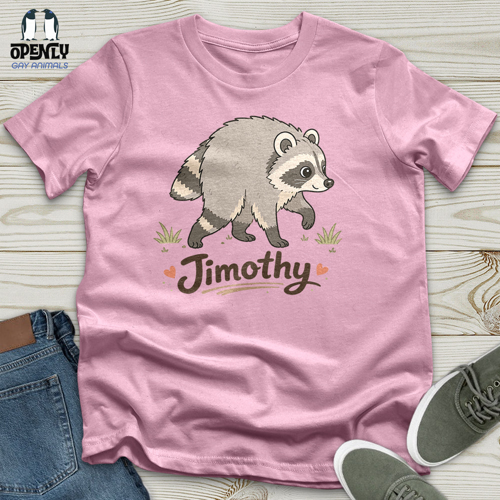 Jimothy the Lovable Raccoon Unisex T-Shirt