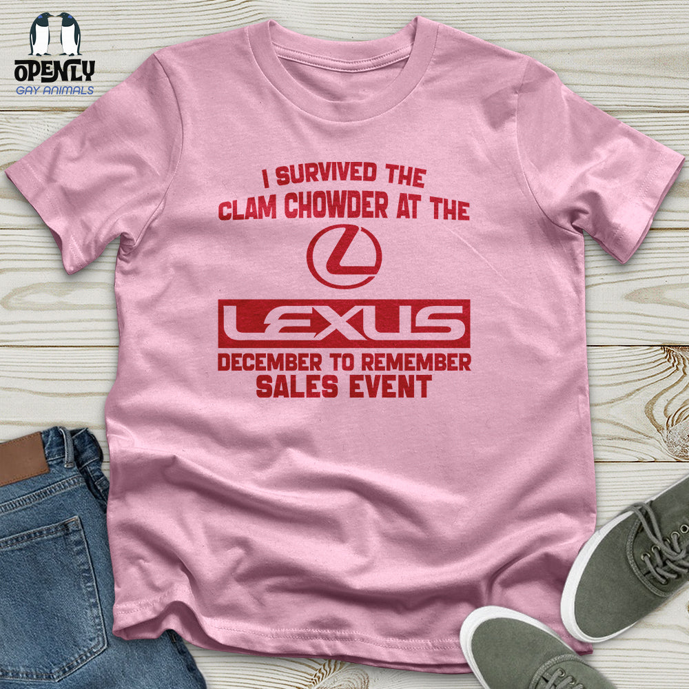 I Survived the Clam Unisex T-Shirt