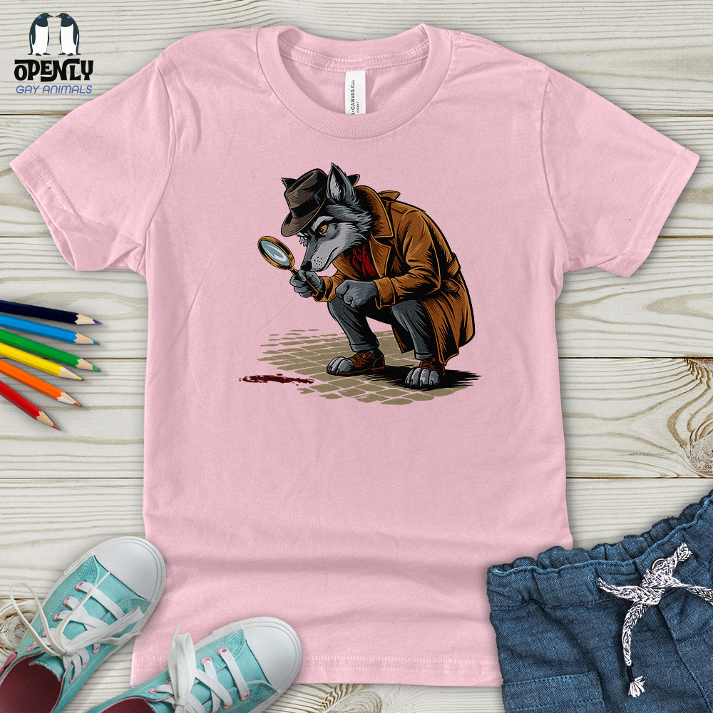 Detective Wolf Youth T-Shirt