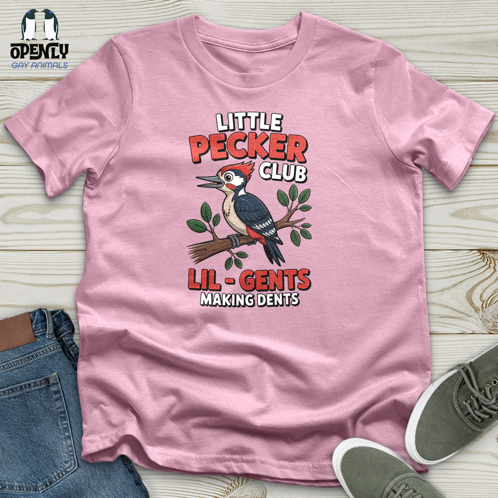 Little Pecker Club Lil - Gents Making Dents Unisex T-Shirt