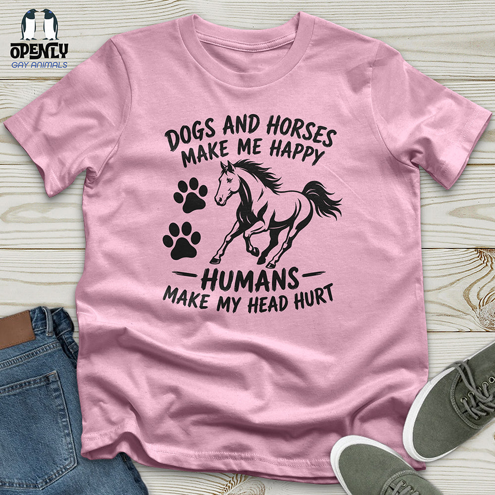 Humans Make My Head Hurt Unisex T-Shirt