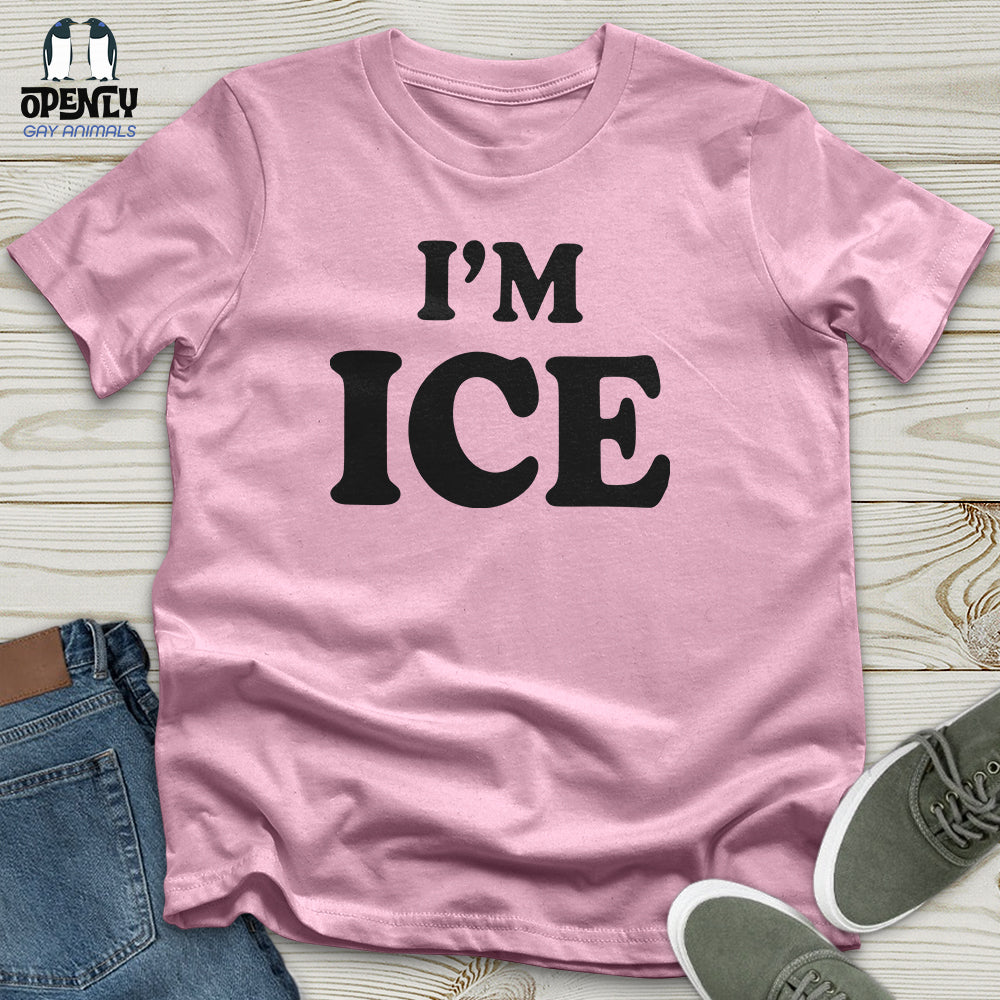 I Love Making ICE Cream Female Black Couple T-Shirt