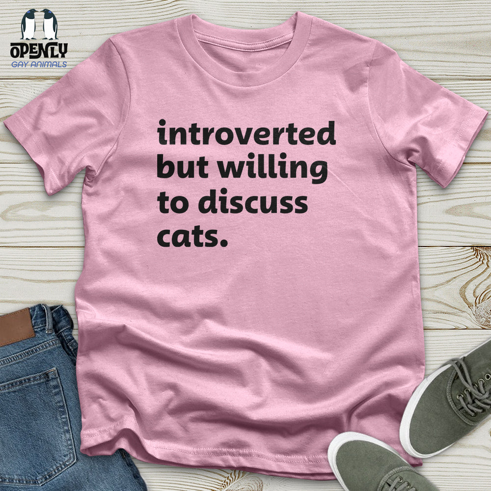 Introverted - Black Unisex T-Shirt