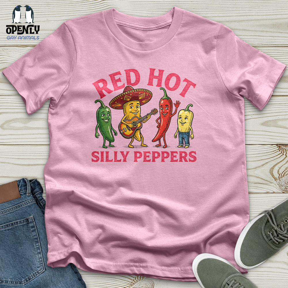 Red Hot Silly Peppers Unisex T-Shirt